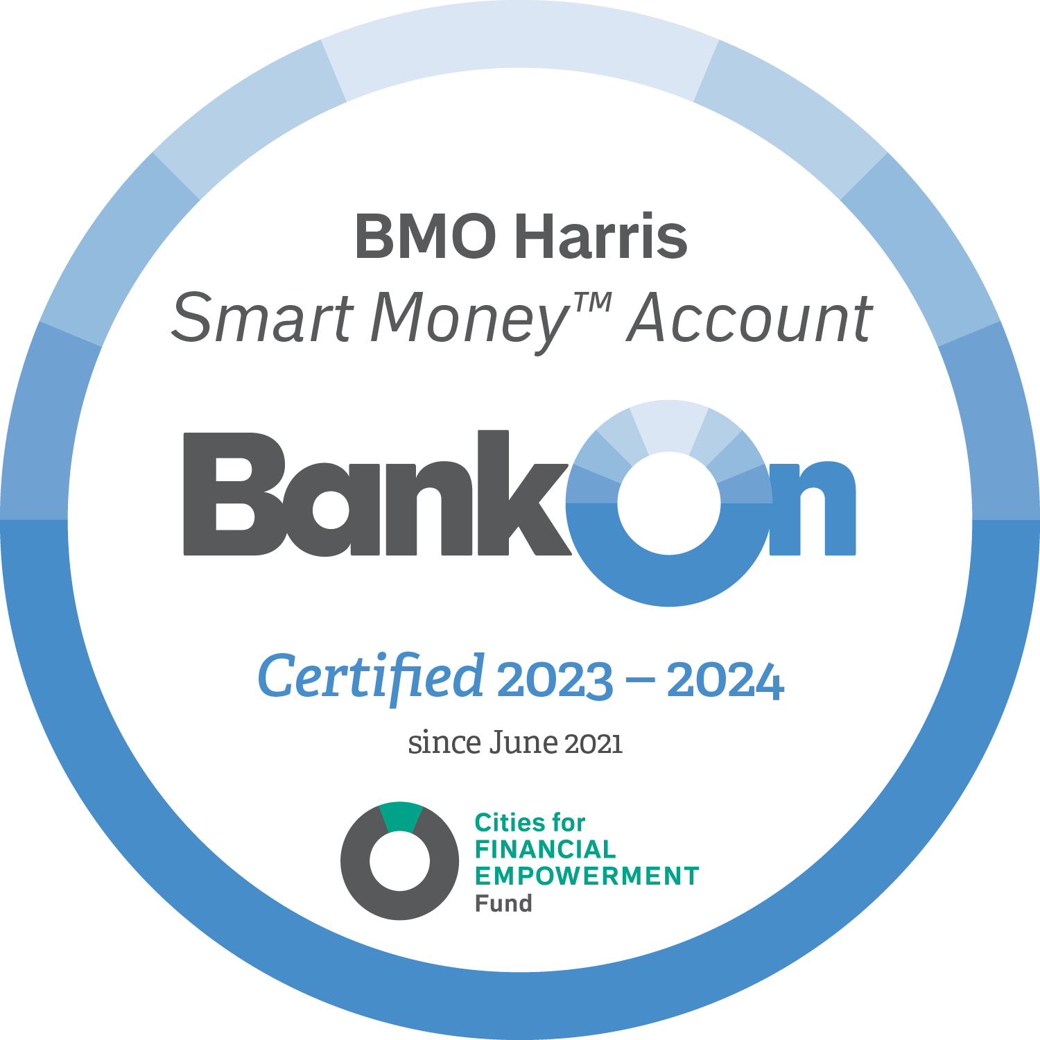 BMO Smart Money Checking Seal
