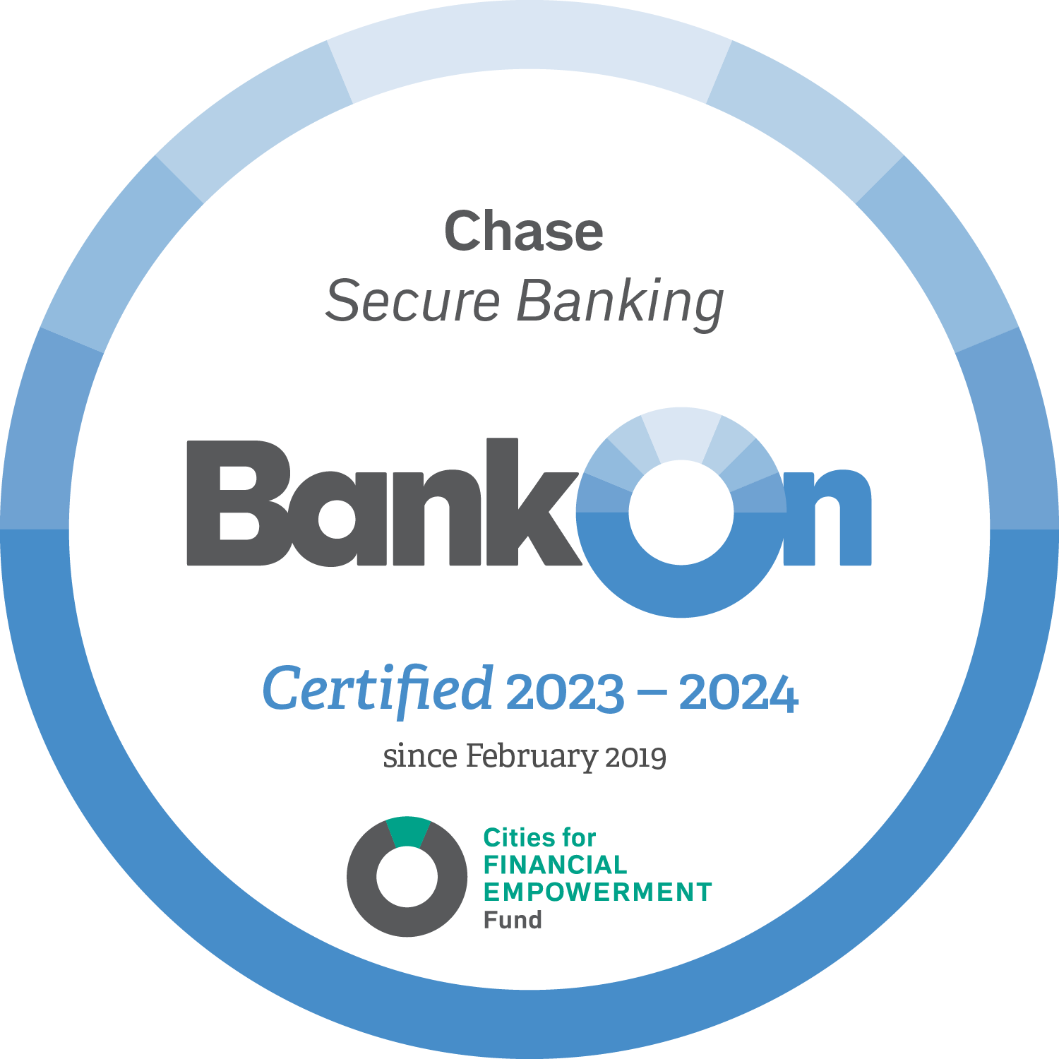 Chase Secure Banking Seal