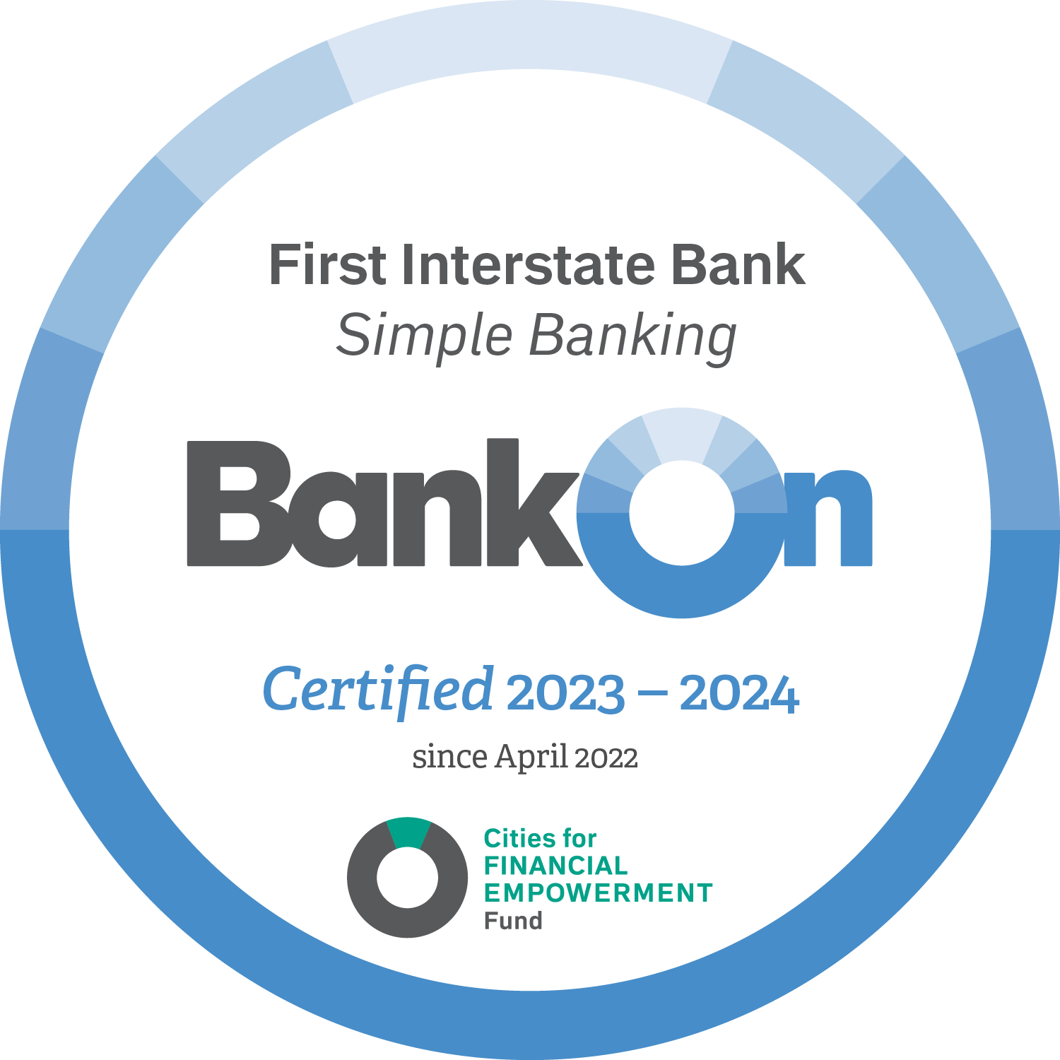 First Interstate Bank Simple Banking Seal