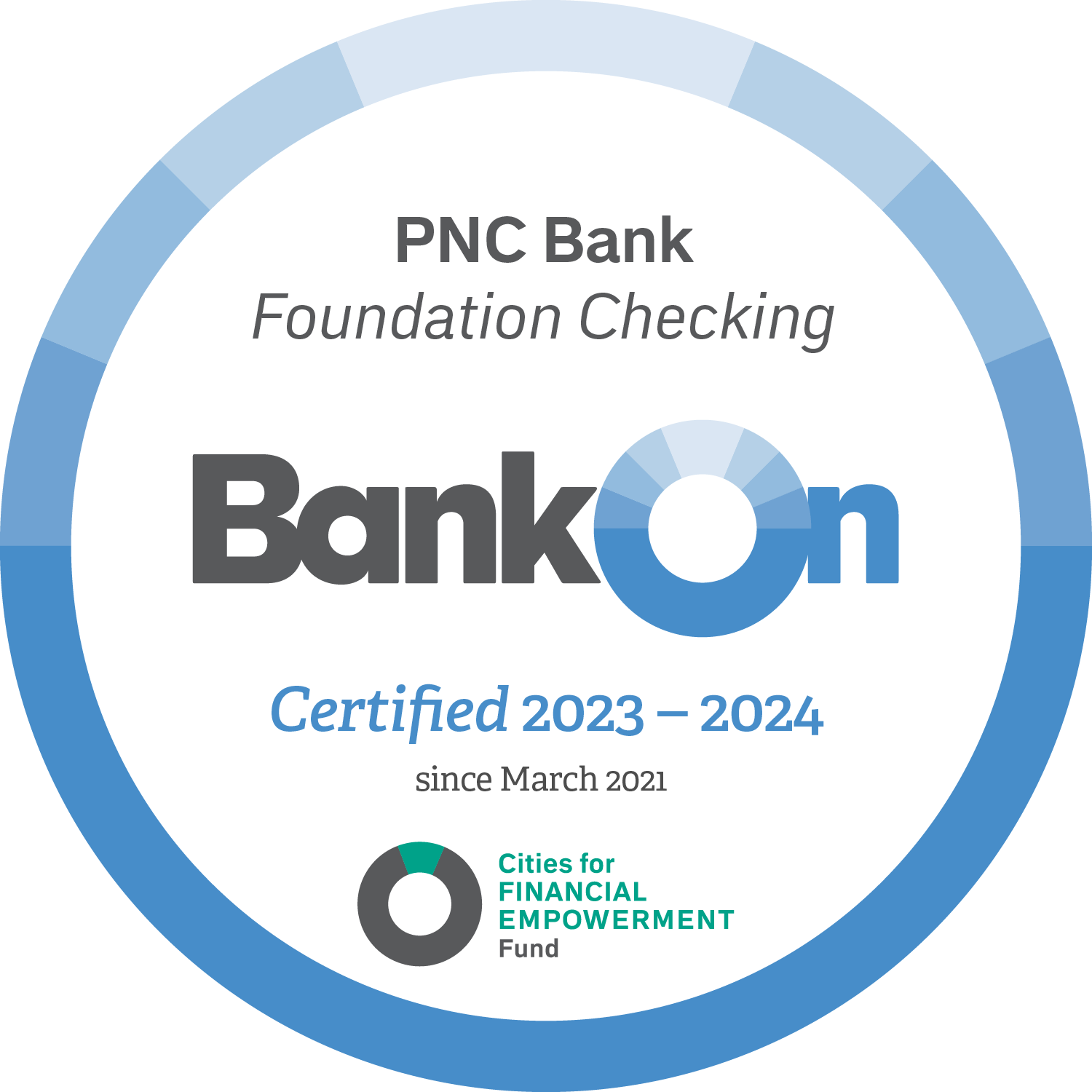 PNC Bank Foundation Checking Seal